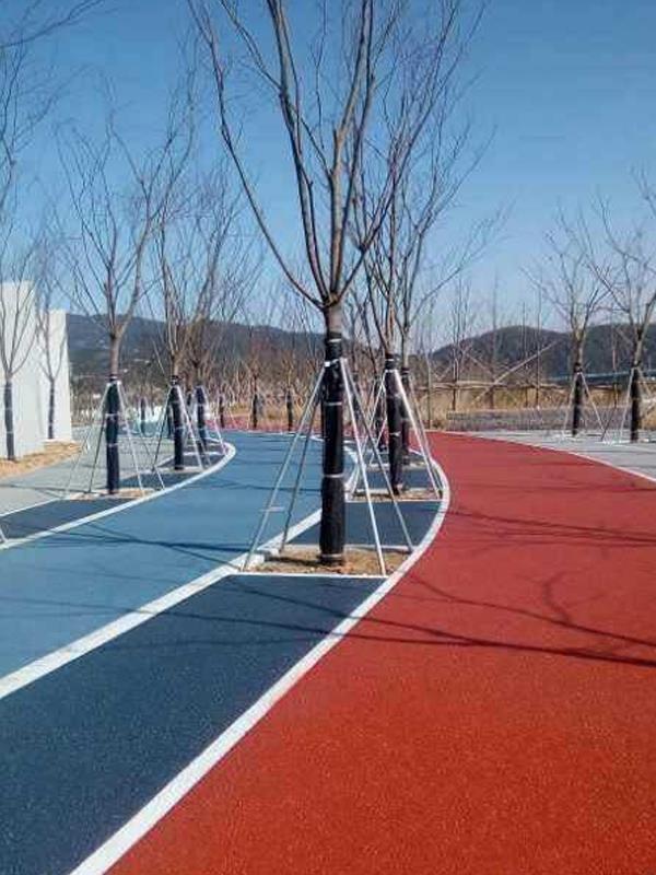 浙江柔性彩色瀝青路面